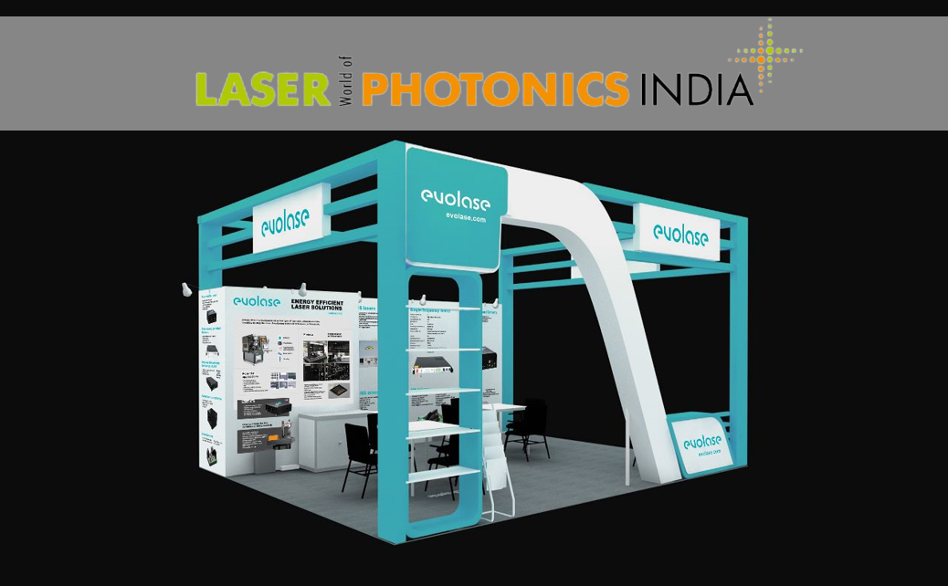 Evolase at Laser World of Photonics India Evolase Oy